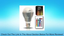 Brightech Kuler Bulb - 10-Watt Color Changing LED Light Bulb with Remote Control - Powered by 3 Vibrant LED's and 10 Watts of Power, its the Brightest Multi Color LED Bulb and Mood Light. Review