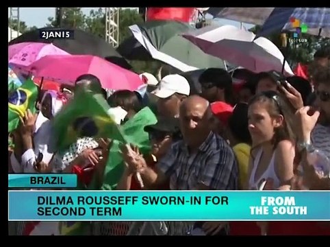 Dilma Rousseff begins second term as President of Brazil