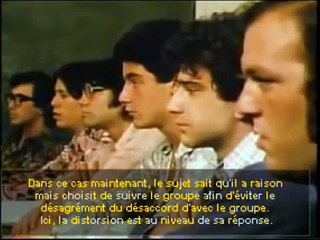 Experience de Asch  (Le conformisme)