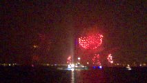 Fire Works on New year Night in Dubai