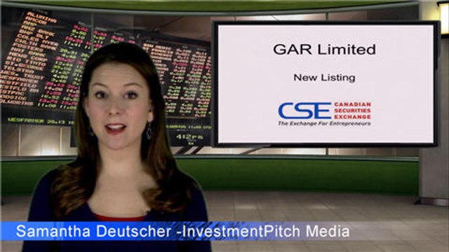 GAR Limited (CSE: GL) New Listing
