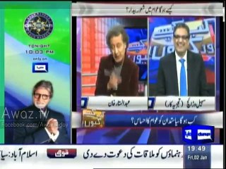 Rauf Klasra Great reply to Sohail Warraich for Justifying Rulers Corruption