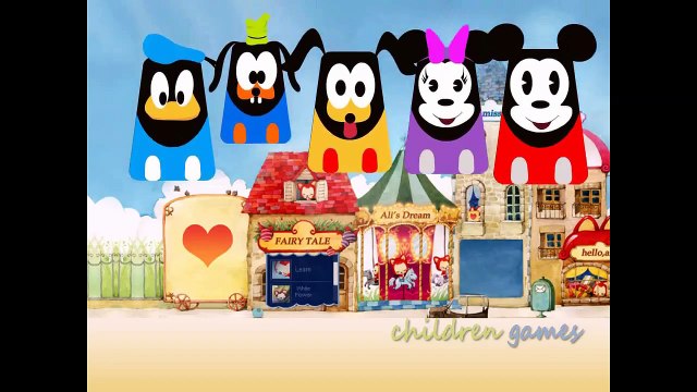 Mickey Mouse Finger Family Nursery Rhymes for Children | Cartoon Rhymes Songs For Kids