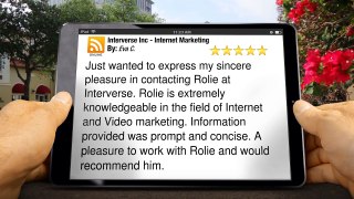 Interverse Inc - Internet Marketing Calgary Great 5 Star Review by Eva C.