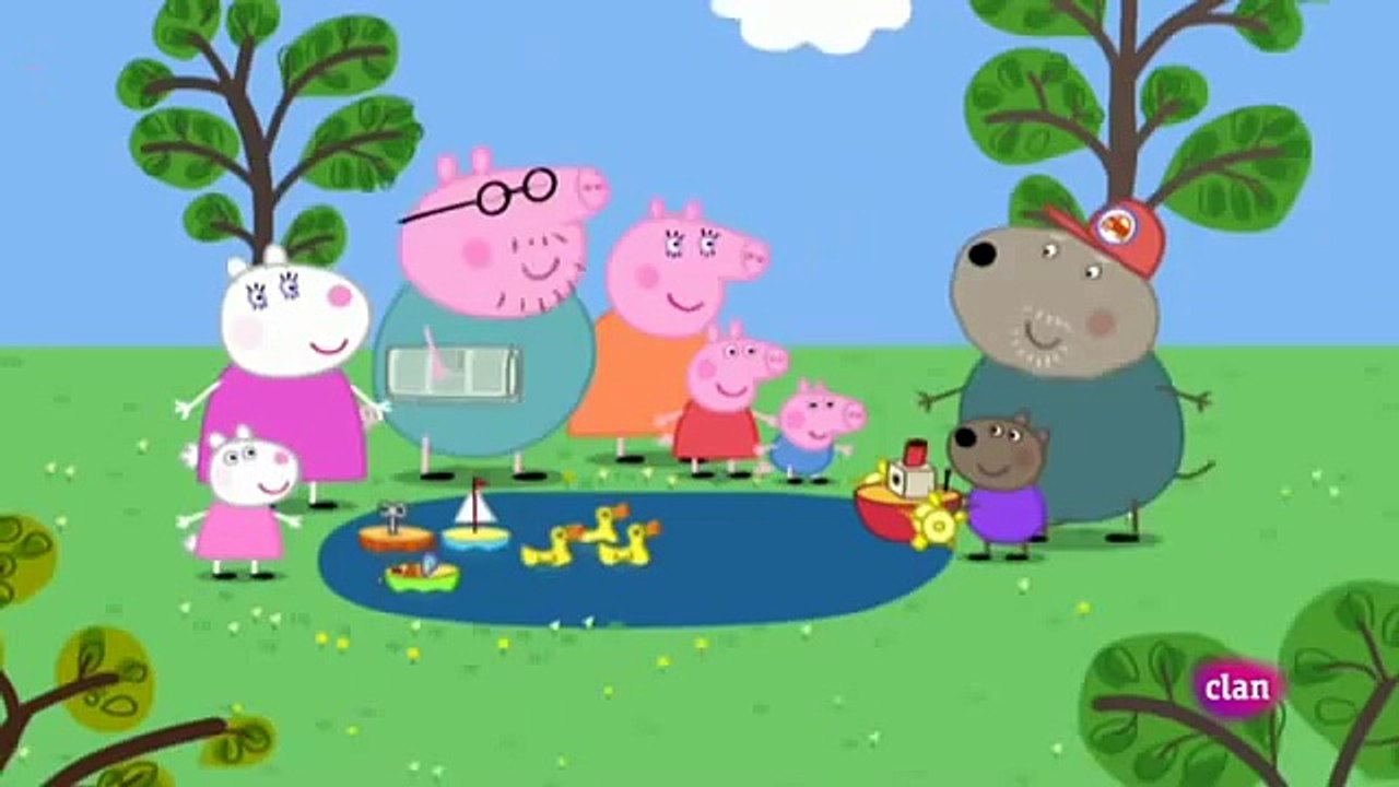 Temporada 2x12 Peppa Pig - Barcos En El Estanque Español