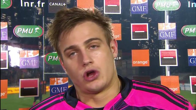 TOP14 - Lyon-Stade Français: Interview Jules Plisson (PAR) - J15 - Saison 2014/2015