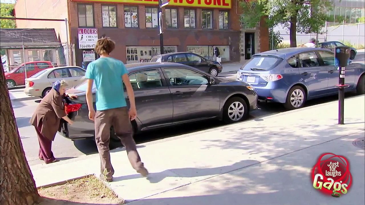 Crazy Car Wheels Prank