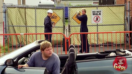 Crazy Parking Lot Explosion Prank