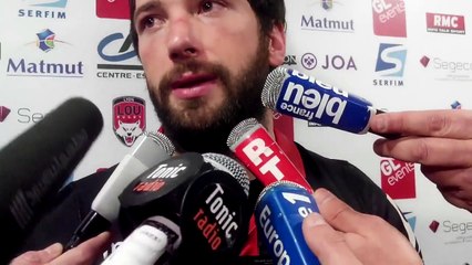 Franck Romanet après le match LOU - Stade Français