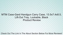 MTM Case-Gard Handgun Carry Case, 13.5x7.4x8.5, Lift-Out Tray, Lockable, Black Review