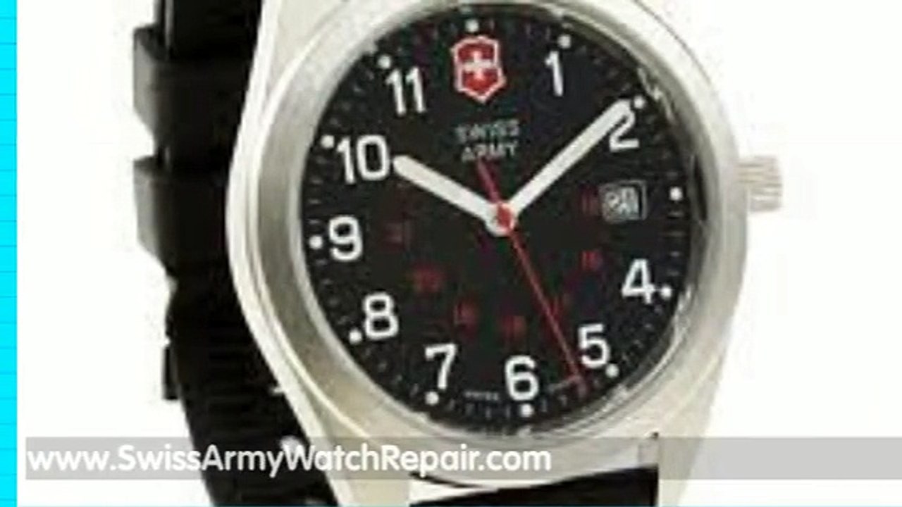 Swiss Army Watch Repair video Dailymotion