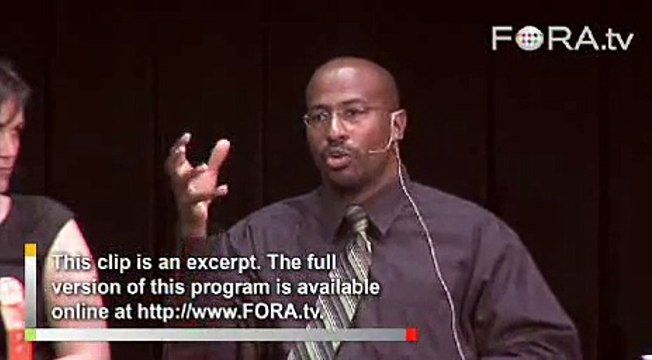 Van Jones - Accusing the Green Economy of Elitism