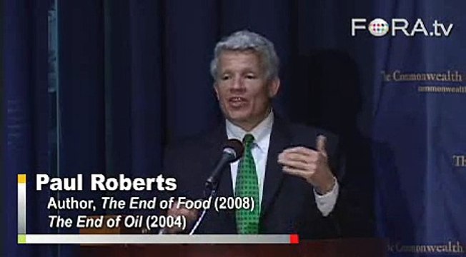 Paul Roberts Warns Against Antibiotics in Animal Feed