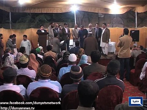 Dunya news- 82 Timber Market affectees given relief cheques