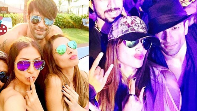Bipasha Basu and Karan Singh Grover Holiday Pics On Social Networking Site