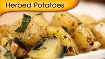 Herbed Potatoes - Easy To Make Homemade Party Appetizer / Snack Recipe By Ruchi Bharani