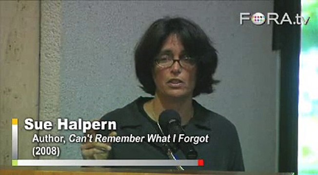 Sue Halpern Distinguishes Memory Loss from Alzheimer's