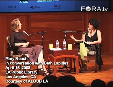 Mary Roach Reads an Off Topic Footnote