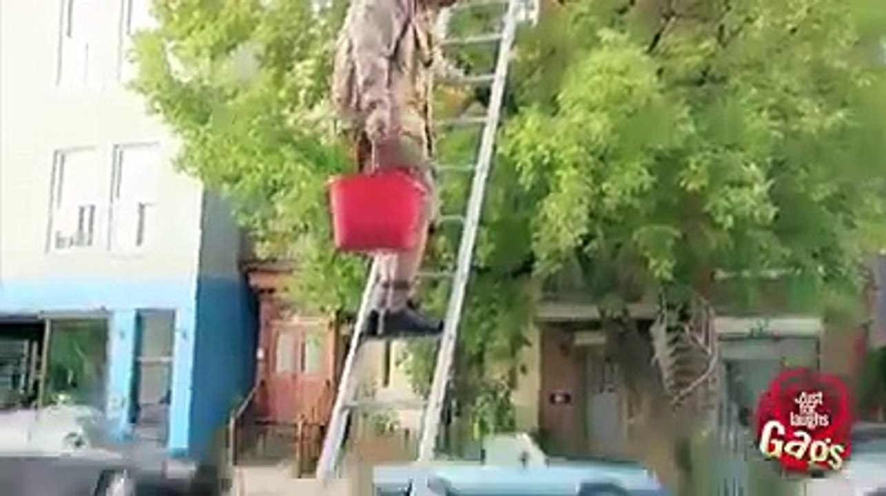 Impossible Ladder Prank