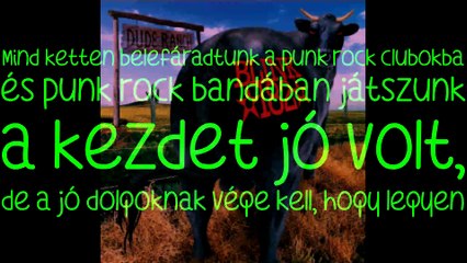 blink-182 -Apple Shampoo/Almás sampon magyar felirattal