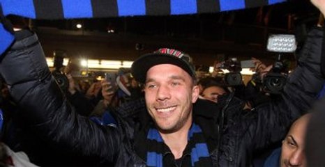 Podolski Inter İçin Milano'da