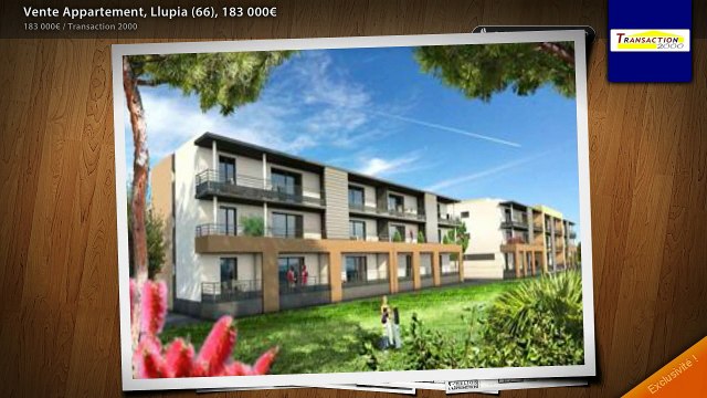 Vente Appartement, Llupia (66), 183 000€