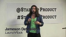 Jameson Detweiler, Founder, LaunchRock speaks at Startup Product Summit SF1