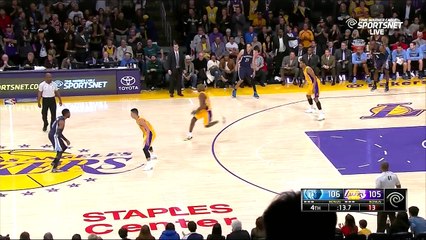 Kobe Bryant obligé de prendre les choses en main pour éviter une dernière possession ridicule