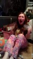 When a girl receives the best gift ever : One Direction tickets! Crazy reaction!