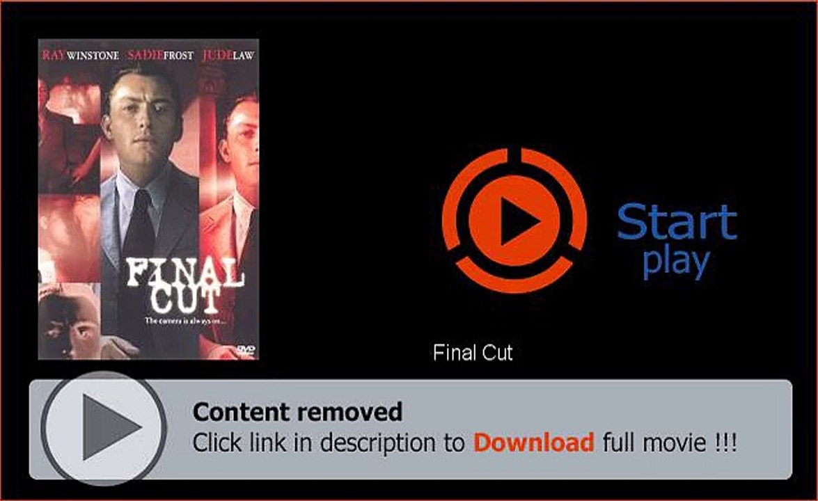 Download Final Cut DVD Quality Movie Now
