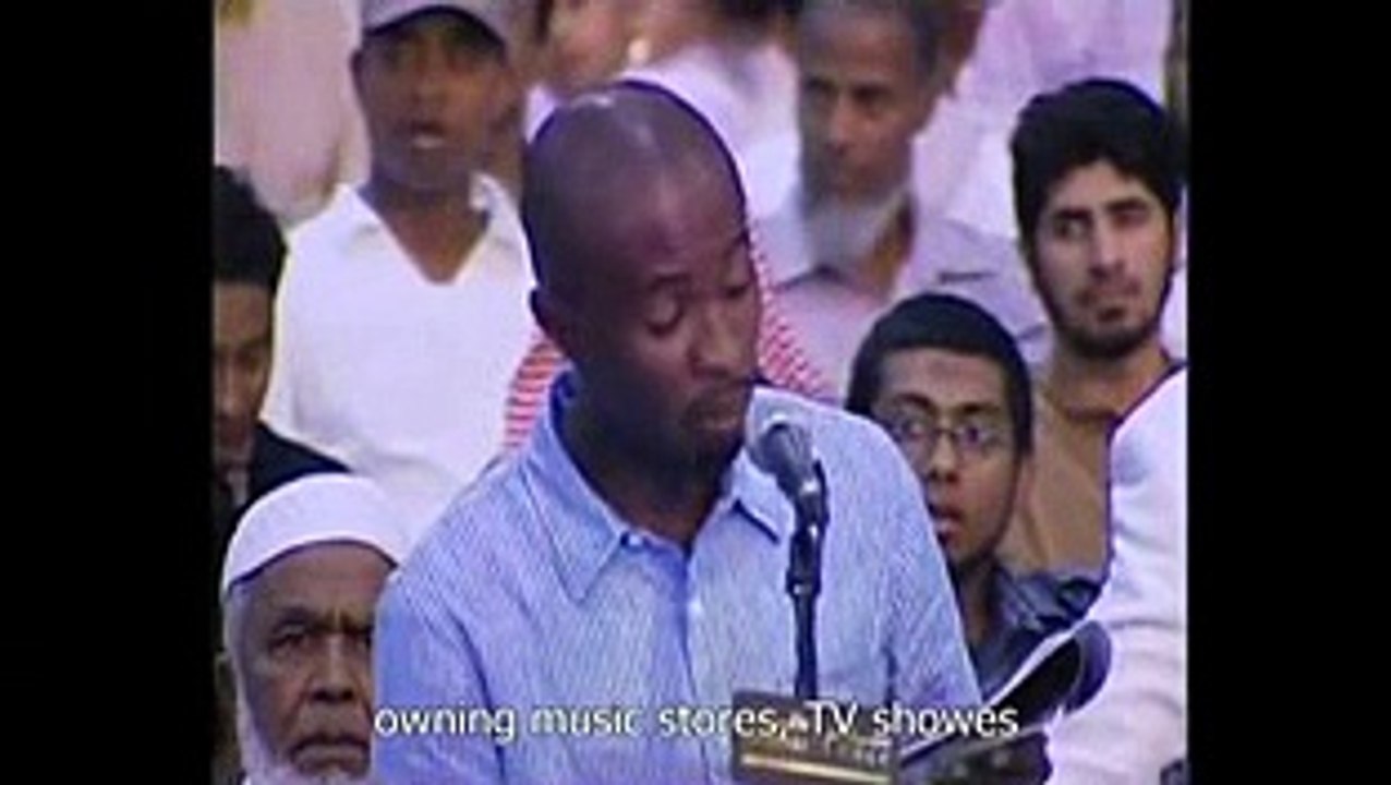 A Christian burst into the tears once Yusuf Estes answered his question!