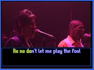 KARAOKE GILBERT MONTAGNÉ - The fool