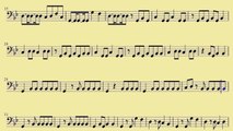 Lower Octave [ Trombone ] Glad You Came - The Wanted - www.downloadsheetmusic.com.br