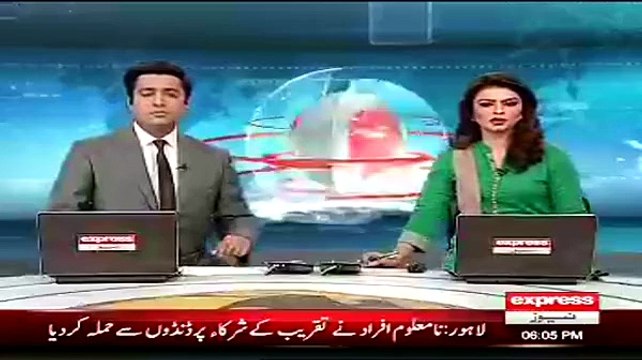 Unknown persons attacked Candlelight Vigil in the remembrance of Salmaan Taseer at Liberty Chowk Lahore.