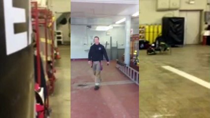 Download Video: Des pompiers s'amusent à faire peur à leur collègue : 1 an de mauvaises blagues!