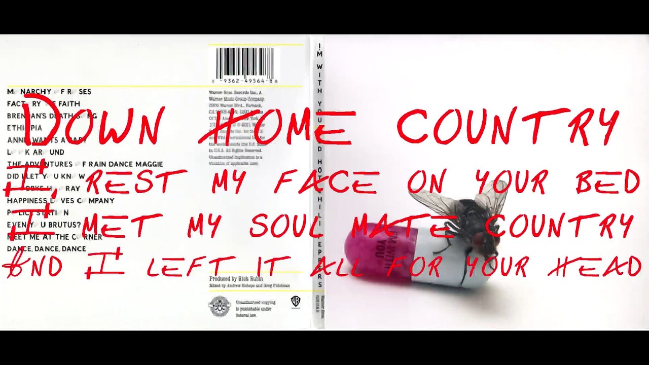 Red Hot Chili Peppers - Police Station with lyrics