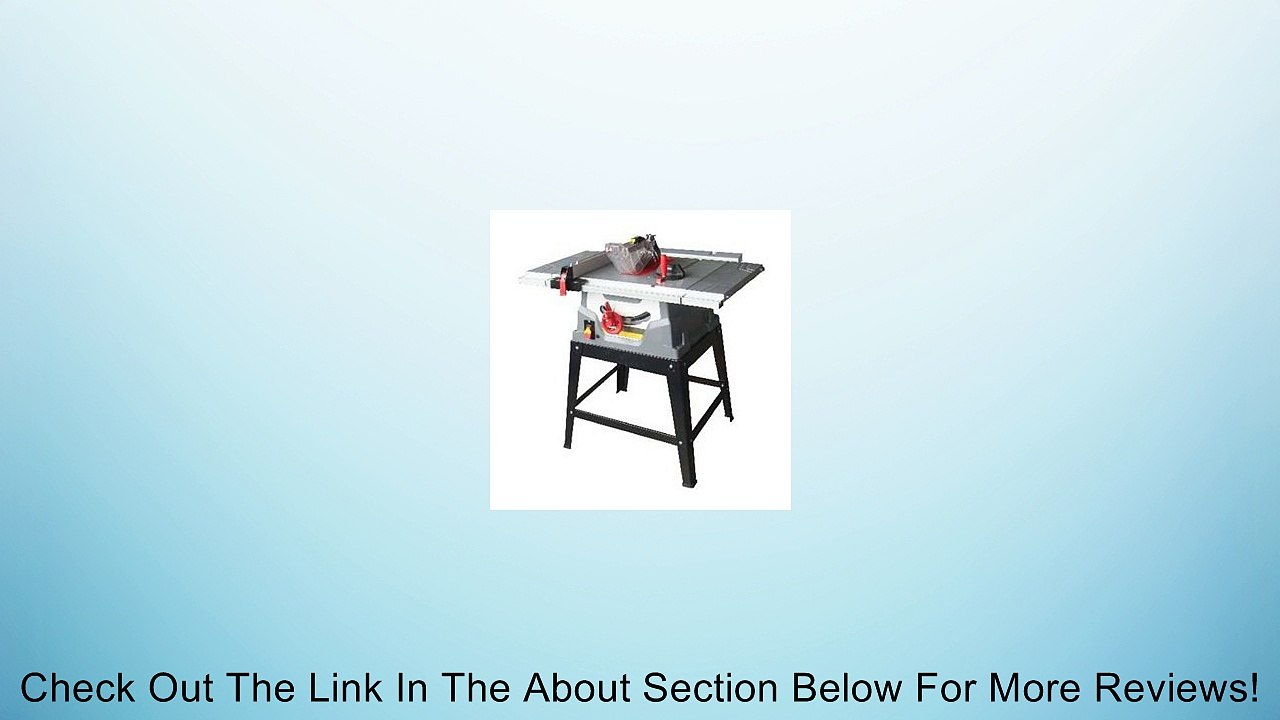JIANGSU JINFEIDA POWER TOOLS MJ10250VIII Table Saw with Laser Review video Dailymotion