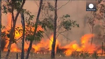Des incendies dangereux et hors de contrôle dans le sud de l'Australie