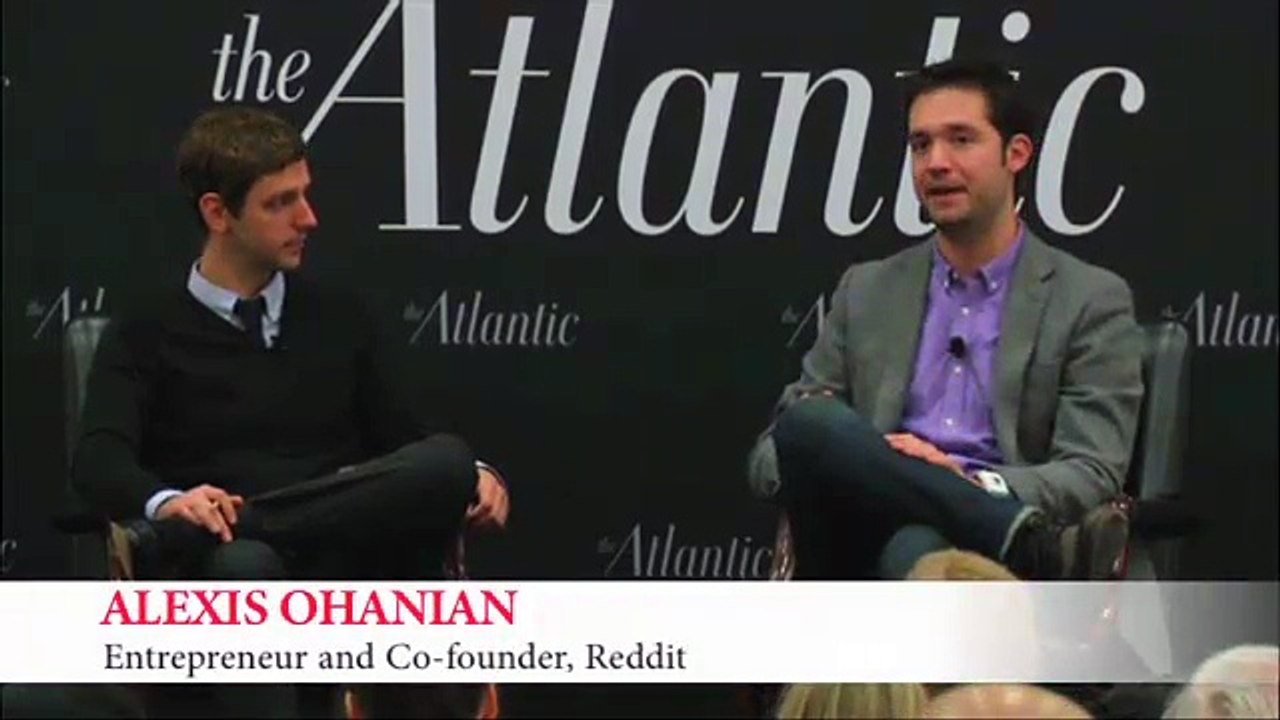 Alexis Ohanian: Disruptive Technology for 'Awesomeness'