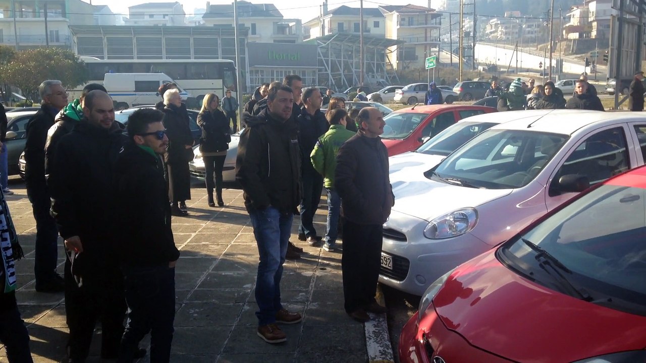 Άφιξη Παναθηναϊκού στα Γιάννενα