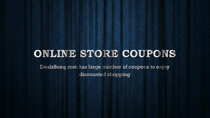 Online Store Coupons