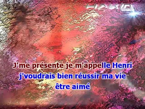 KARAOKE DANIEL BALAVOINE - Le chanteur