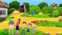 Cartoon Family Finger Rhymes | Nursery English Rhymes With Lyrics | Animation Videos