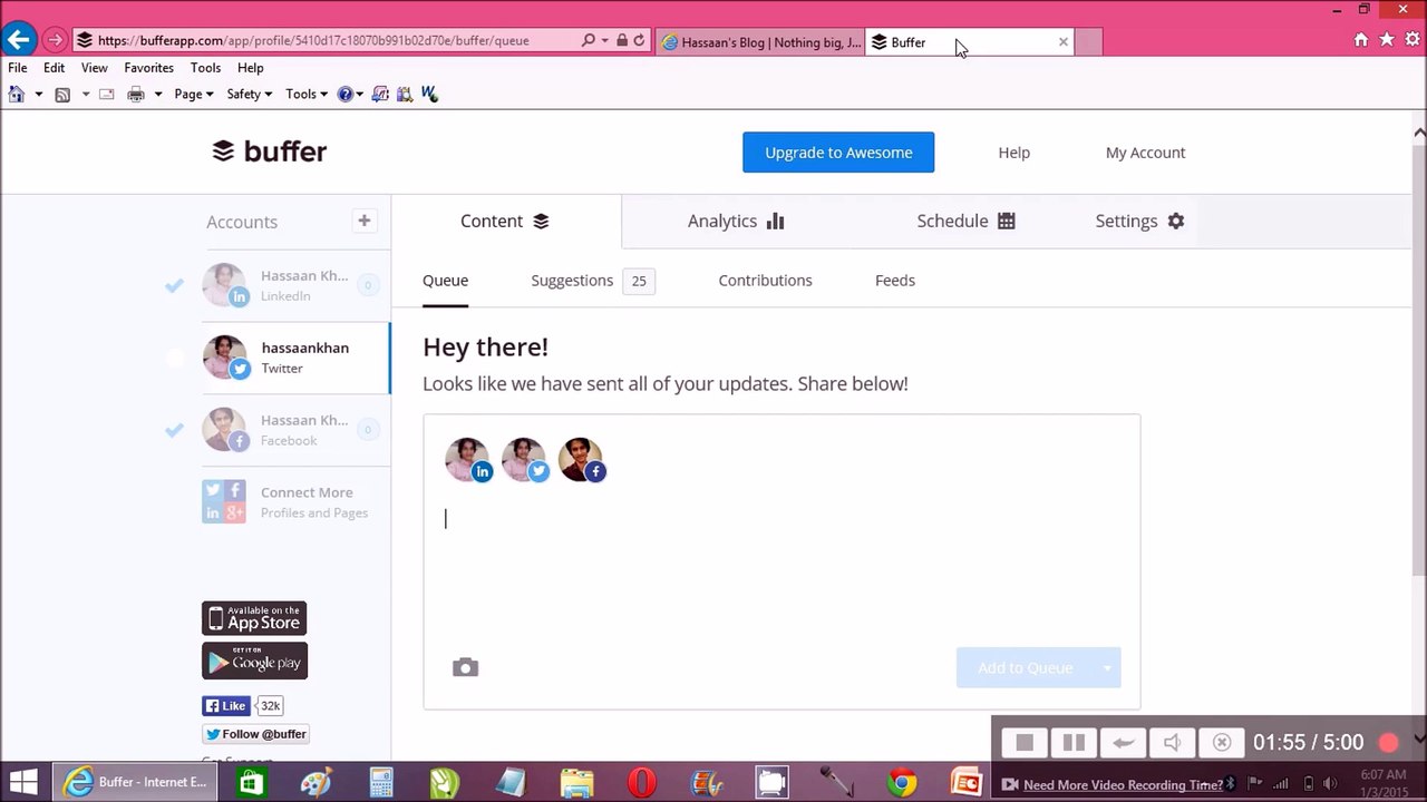How to Easily Share Content on Social Media Profiles [Urdu]