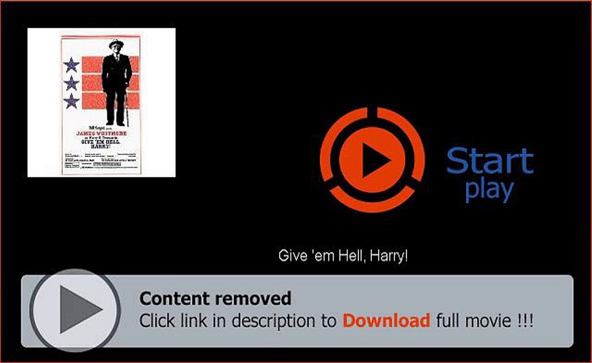 Download Give 'em Hell, Harry! Movie