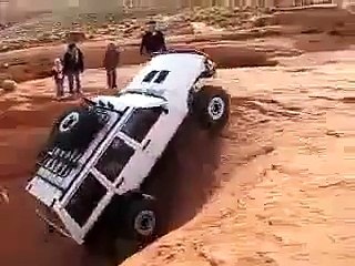 woow what a driver n what a jeep