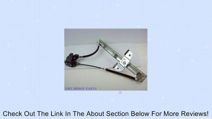 Tải video: 1999-2003 DODGE RAM VAN PASSENGER RIGHT POWER WINDOW REGULATOR MOPAR OEM QUALITY Review