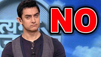 Video herunterladen: Aamir Khan DENIED Hosting Satyameva Jayate