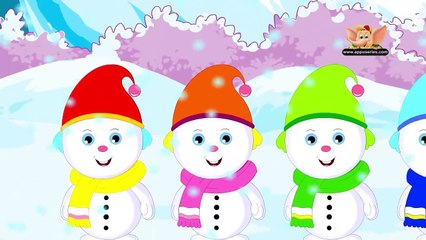 Five Little Snowmen Nursery Rhyme