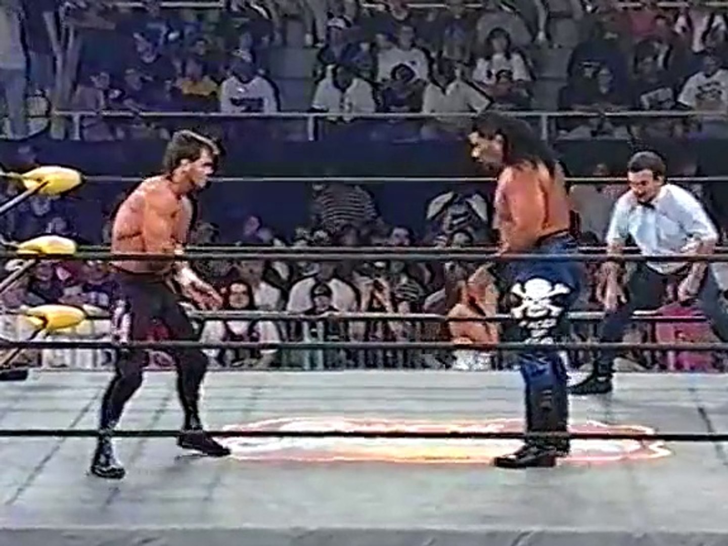 Chris Benoit Vs Meng Death Match Slamboree 97 Video Dailymotion